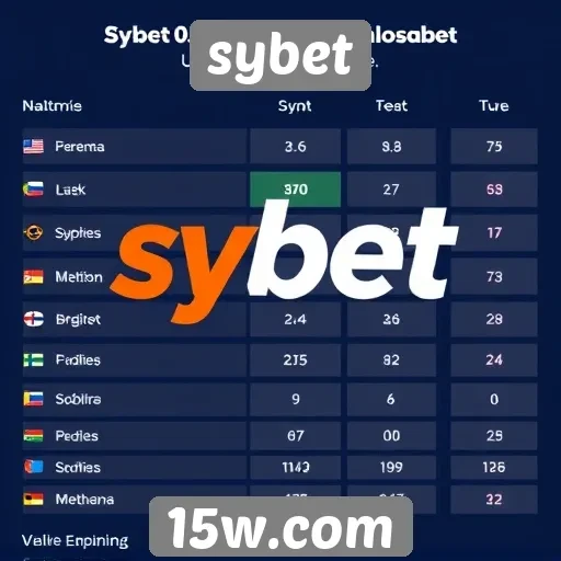 Comparativo entre sybet e concorrentes no mercado